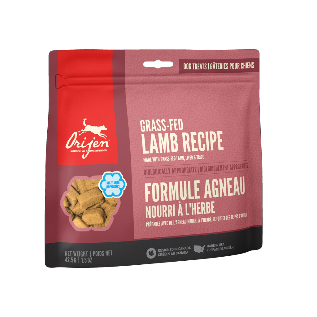 Orijen Grass Fed Lamb Freeze Dried Dog Treats Pet Plus