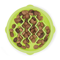 Outward Hound Cat Fun Feeder Green Tiny