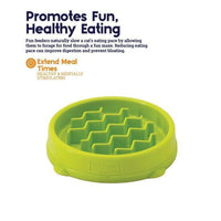 Outward Hound Cat Fun Feeder Green Tiny