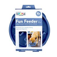 Outward Hound Fun Feeder Blue