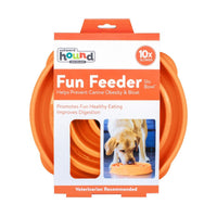 Outward Hound Fun Feeder Orange