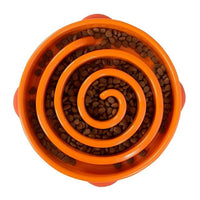 Outward Hound Fun Feeder Orange