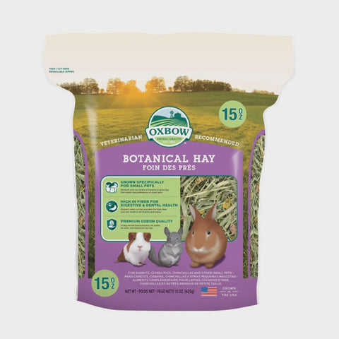 Oxbow Botanical Hay (with chamomile, lavender, lemon balm and clover)