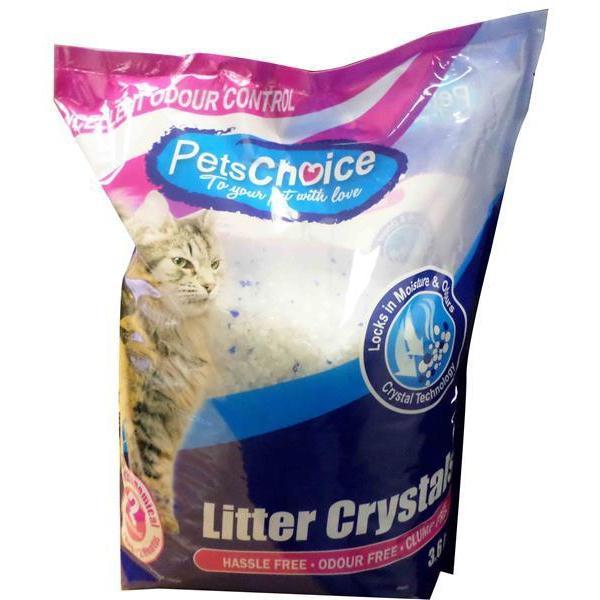 Pets Choice Cat Litter Silica Crystals 1.8kg