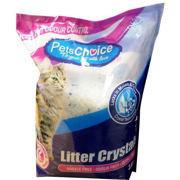 Pets Choice Cat Litter Silica Crystals Big Bags