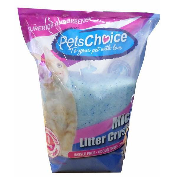 Pets Choice Cat Litter Silica Micro Crystals 1.5kg