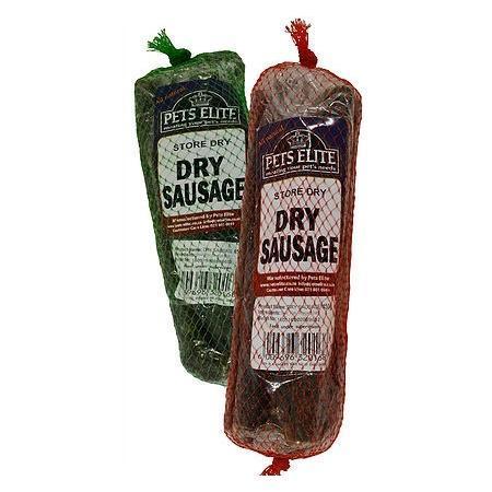 Pets Elite Dry Sausage Netted Bag (Bulk Pack 450g)