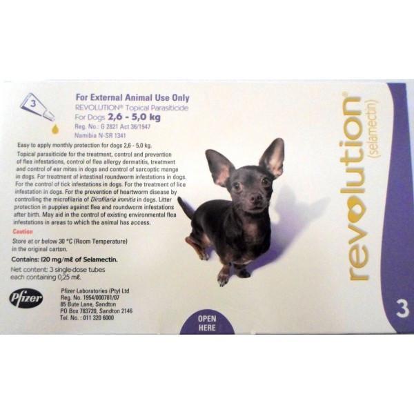 Revolution Dog 2.6 - 5kg Purple (Box of 3)