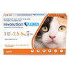 Revolution Plus Cat 2.5kg - 5kg Orange (Box of 3)