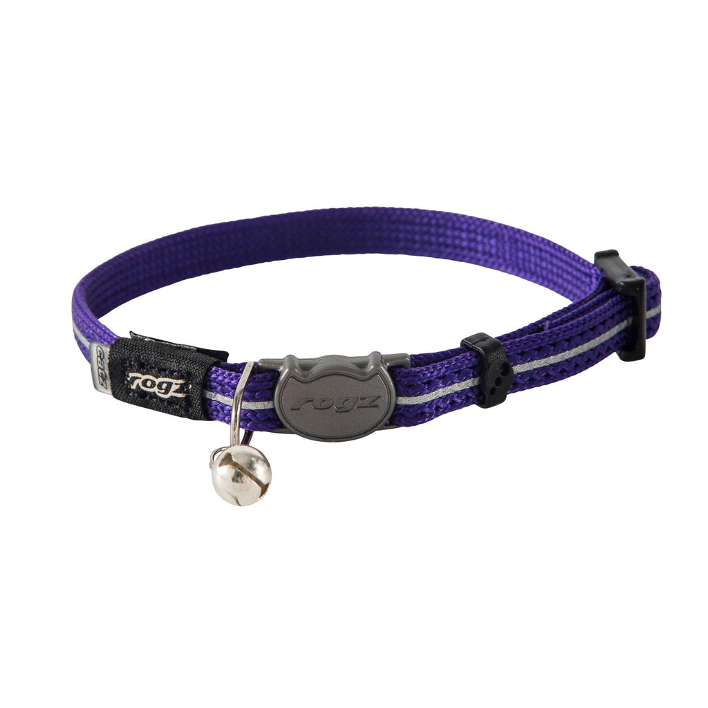 Rogz Alleycat Collar - Purple