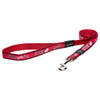 Rogz Fancy Dress Fixed Lead - Red Bone