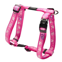 _Rogz Fancy Dress H-Harness - Pink Paw