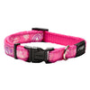 Rogz Fancy Dress Side Release Collar - Pink Paw