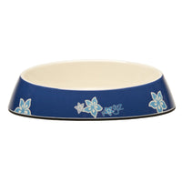 Rogz Fishcake Melamine Bowl - Blue Floral