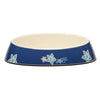 Rogz Fishcake Melamine Bowl - Blue Floral