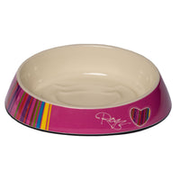 Rogz Fishcake Melamine Bowl - Candystripes
