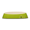 _Rogz Fishcake Melamine Bowl - Lime Paw