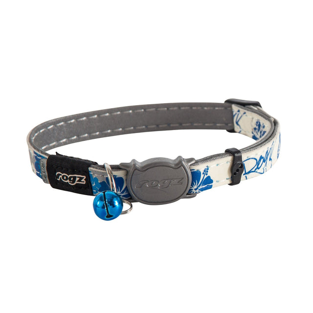 Rogz Glowcat Collar - Blue