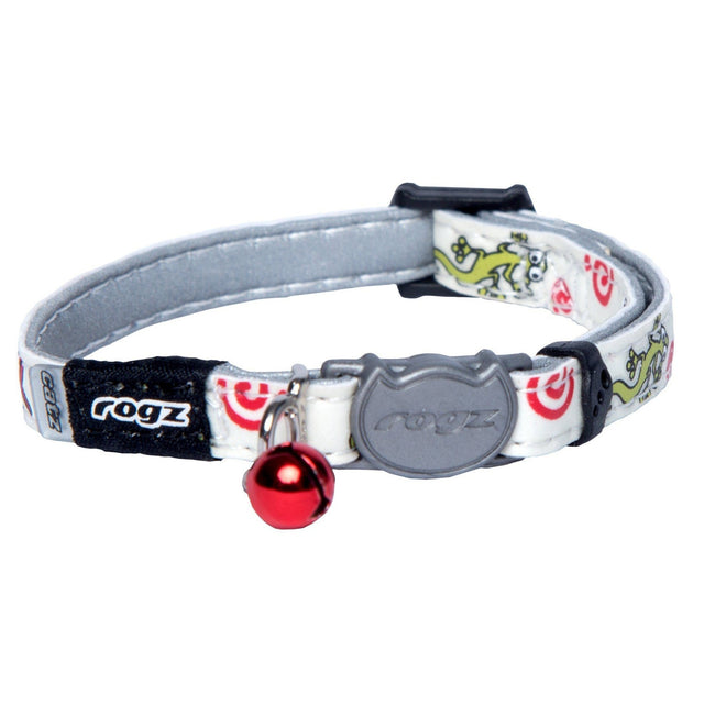 Rogz Glowcat Collar - Gecko