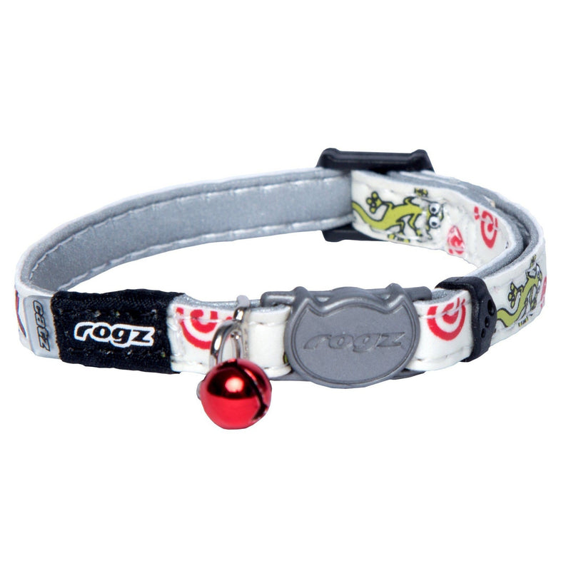 Rogz Glowcat Collar - Gecko