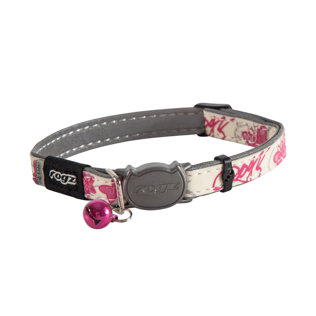 Rogz Glowcat Collar Pink1