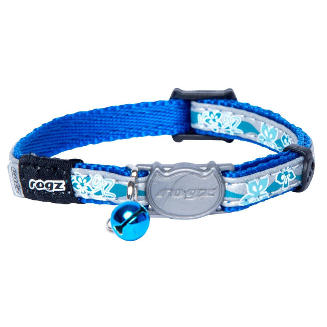 Rogz Nightcat Collar - Blue