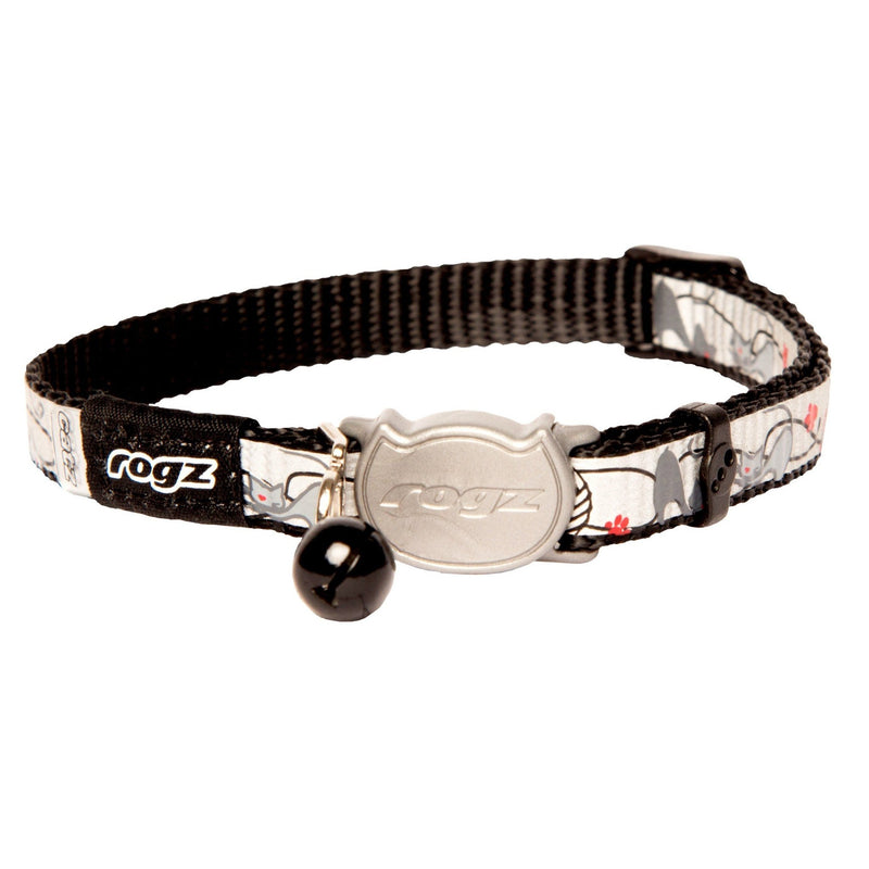 Rogz Reflectocat Collar - Black