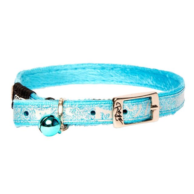 Rogz SparkleCat Collar - Light Blue