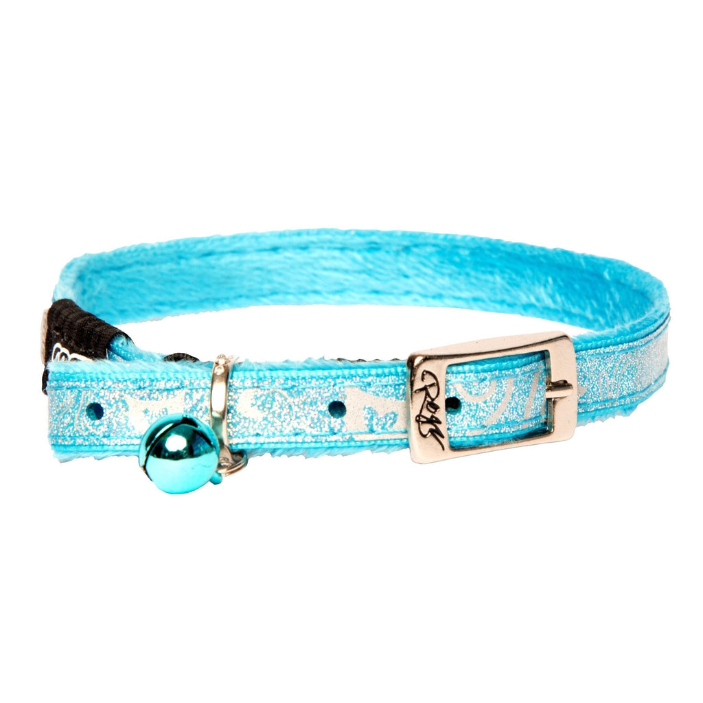 Rogz SparkleCat Collar - Light Blue