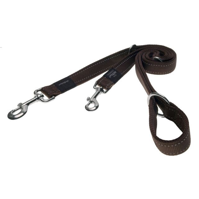Rogz Utility Multipurpose Lead - Chocolate