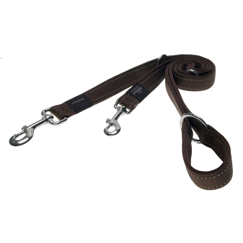 Rogz Utility Multipurpose Lead - Chocolate