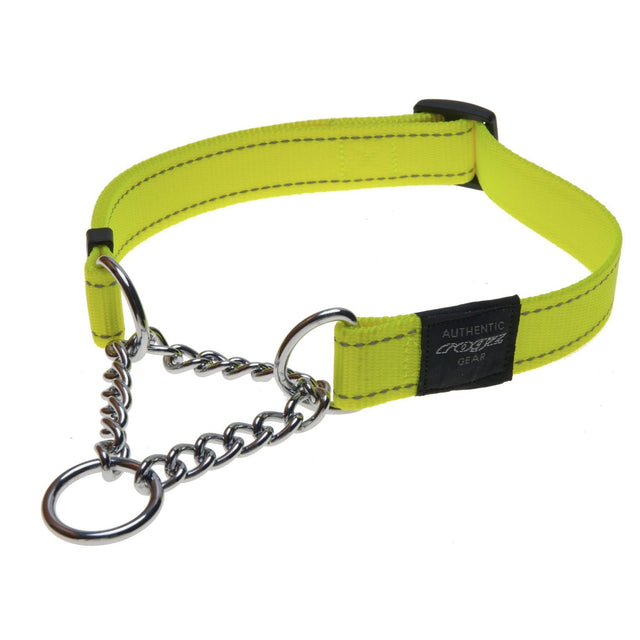 Rogz Utility Obedience Half-Check - DayGlo