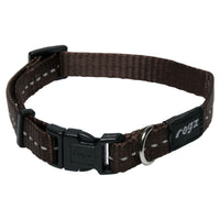 Rogz Utility Side Release Collar - Chocolate