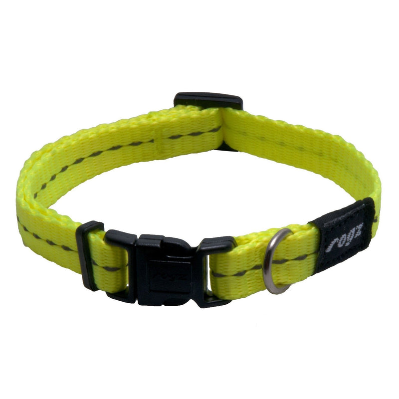 Rogz Utility Side Release Collar - DayGlo