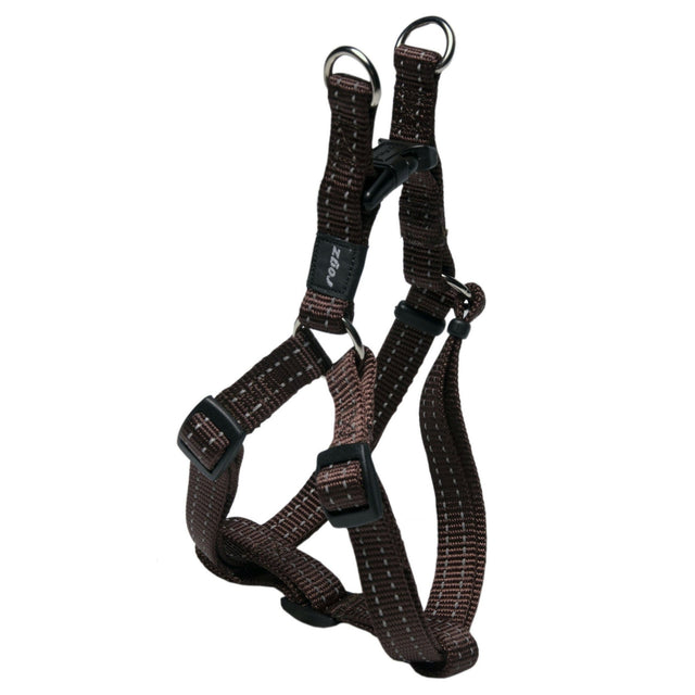 Rogz Utility Step In Harness - Chocolate