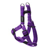 Rogz Utility Step In Harness - Purple
