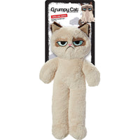 _Rosewood Grumpy Cat Floppy Plush Dog Toy