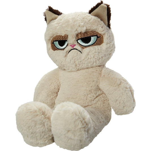 _Rosewood Grumpy Cat Floppy Plush Dog Toy