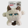 Rosewood Grumpy Cat Head Dog Toy