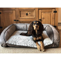Rosewood Luxury Fleece Lined Plush Sofa