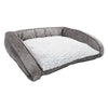 Rosewood Luxury Fleece Lined Plush Sofa