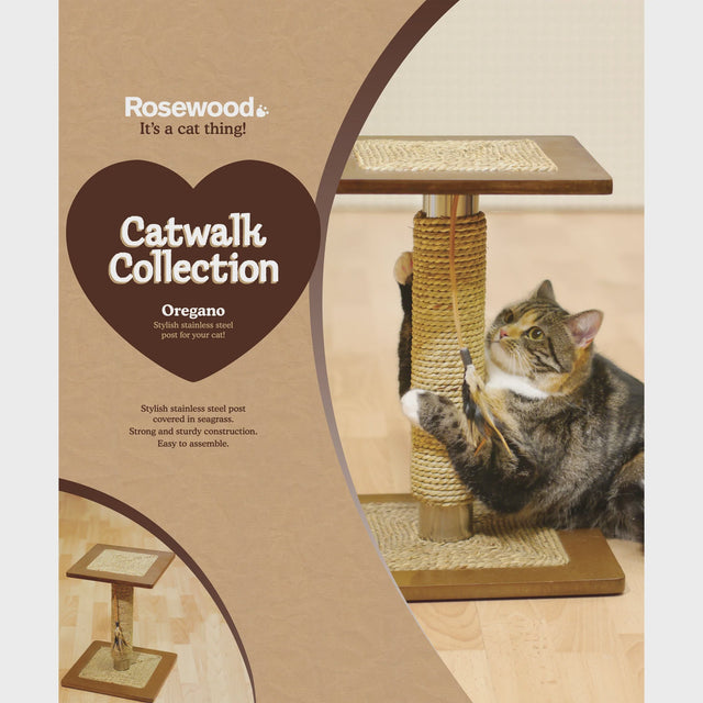 Rosewood Oregano Cat Scratcher