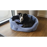Rosewood Quilted Water-Resistant Bed - Navy
