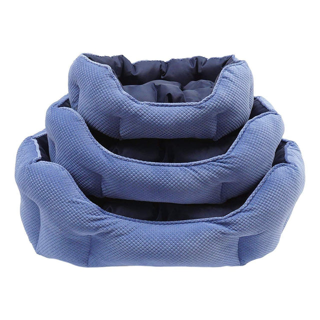 Rosewood Quilted Water-Resistant Bed - Navy