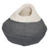 Rosewood Round Cosy Plush Cat Cave