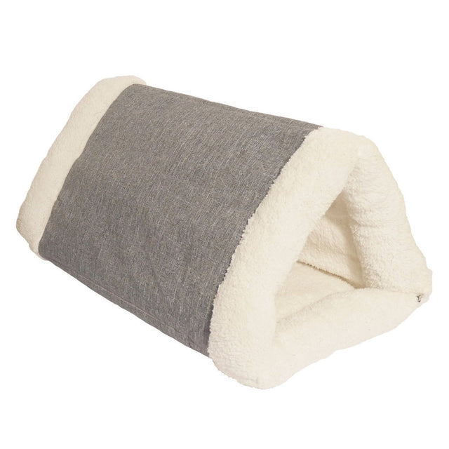 Rosewood Snuggle Plush 2 in 1 Cat Comfort Den
