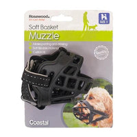 Rosewood Soft Basket Muzzle - Black