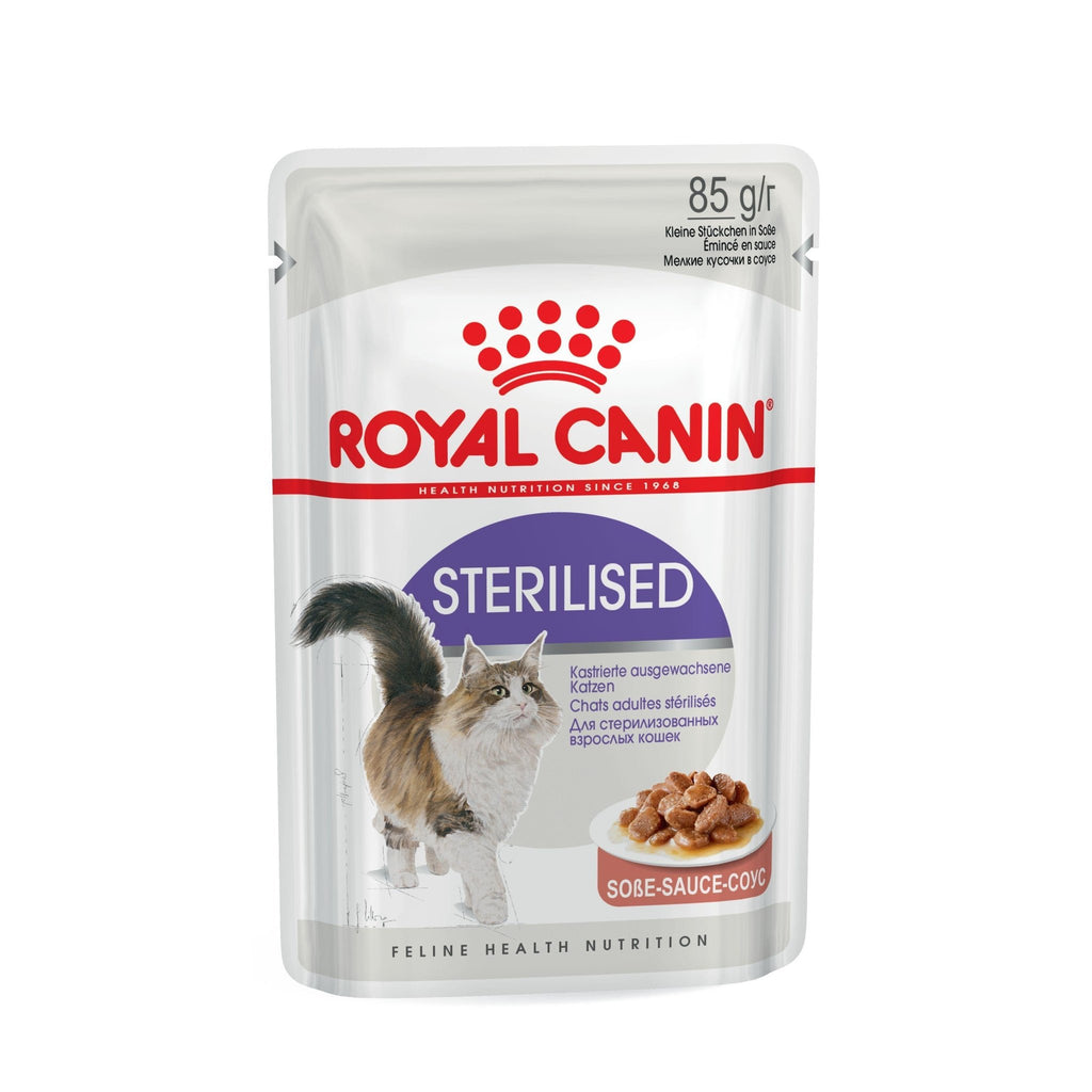 Royal Canin Feline Wet Food Sterilised Pouch (Single)
