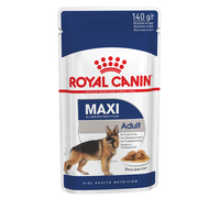 Royal Canin Size Health Wet Dog Food - Maxi Adult Pouches (Box of 10x140g)