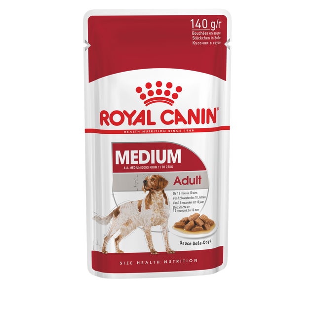 Royal Canin Size Health Wet Dog Food - Medium Adult Pouch (Single)